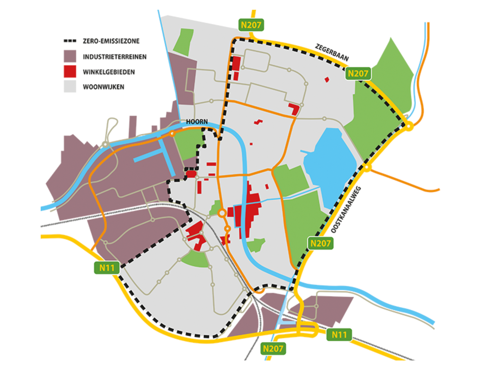emissiezone Alphen